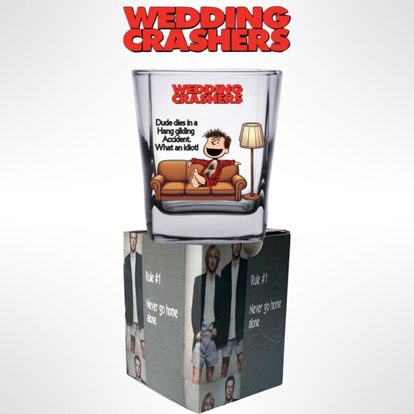 90'S, 2000 Movies/PEANUTS Mashup Shot Glasses/ Gift Boxes! Unique Gift! - Picture 8 of 11